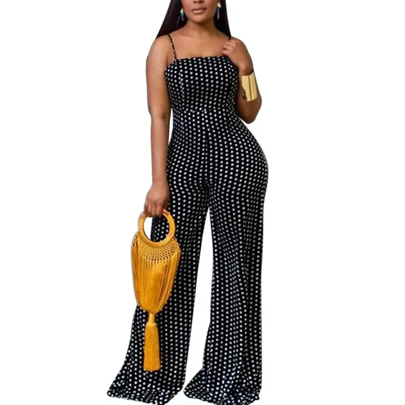 Weekend Ready! Polka Dot Jumpsuit
