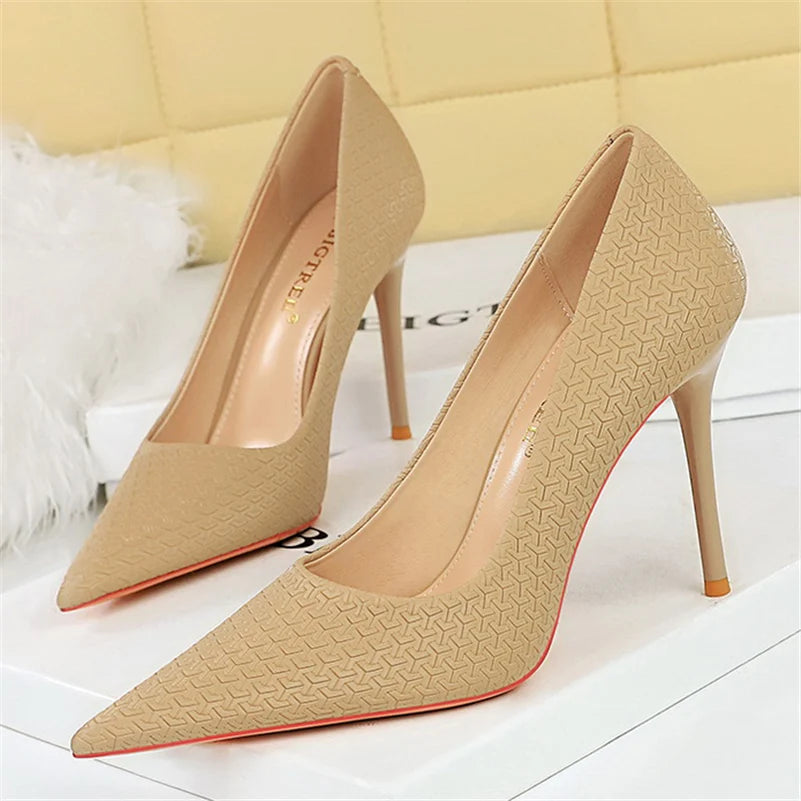 "Walking On Sunshine!"  Natural Color Shade Heels