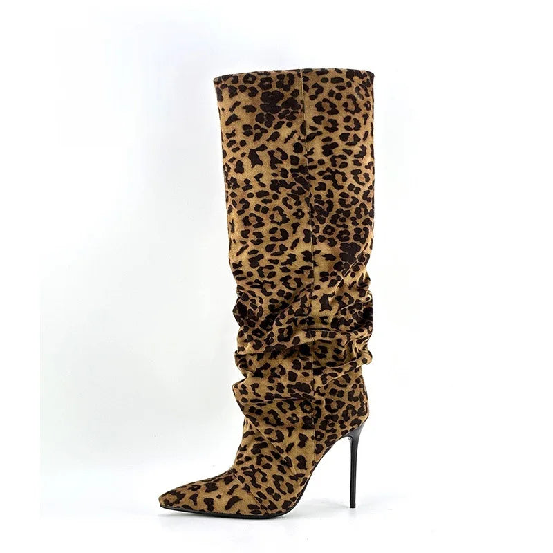 Walking With Purpose!  Folding High Barrel Boot Heels