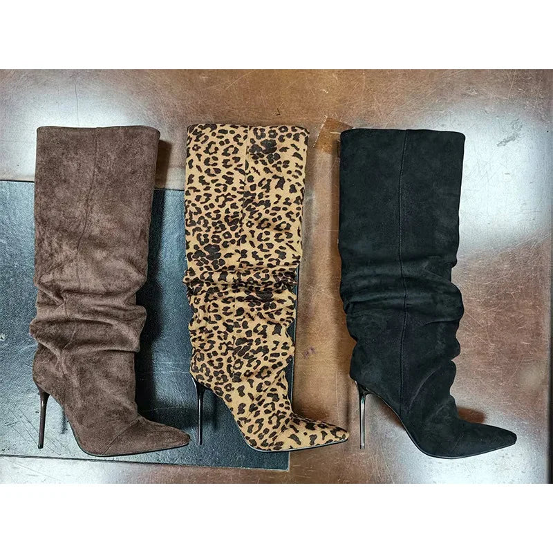 Walking With Purpose!  Folding High Barrel Boot Heels