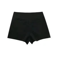 Skort Girl!  Asymmetric Skirt Style Short Bottoms